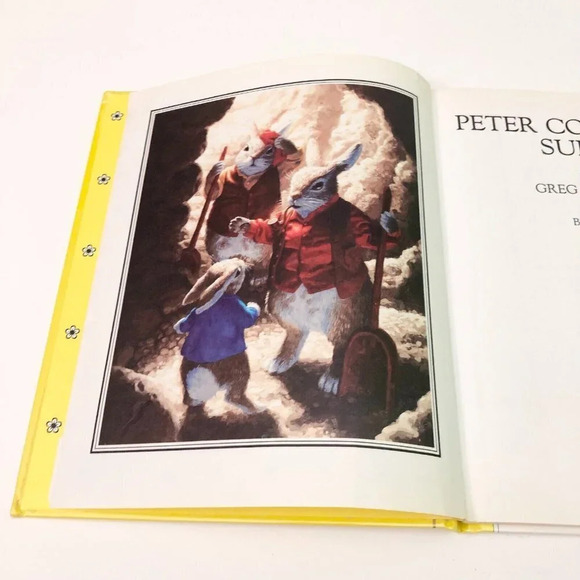 Vtg Peter Cottontails Surprise Greg Hildebrandt Book - Picture 8 of 16